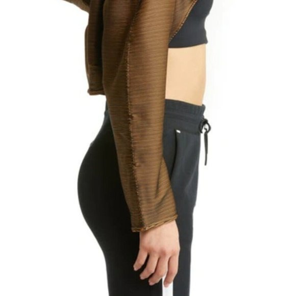 Nike Jordan 23 Engineered Cropped Jacket DQ4535-010-Women's Size XL-MSRP$120 NEW - Picture 5 of 8